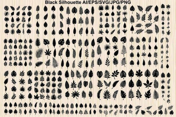 Download Set of Silhouette Monstera Tropical - Monstera Collection