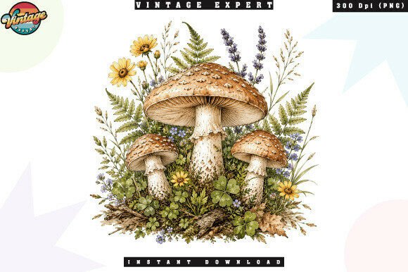 Download Woodland Mushroom Wildflower PNG - Wildflower png Collection