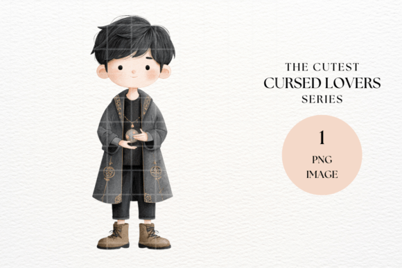 Download Dark Fairytale Boy Clipart - Premium Bundle