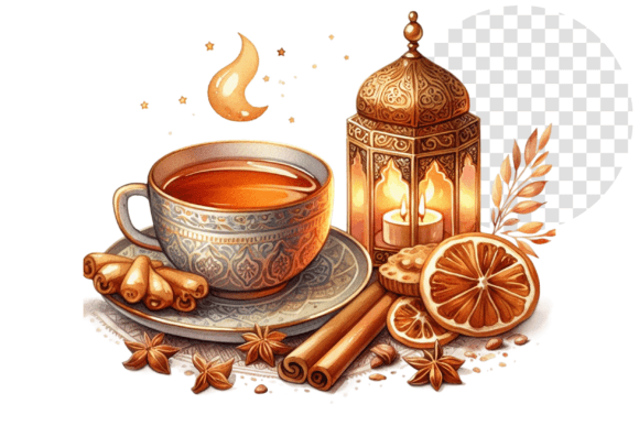 Download TeaJoy Eid Bliss Cozy Watercolor Cup - Cozy watercolor Collection