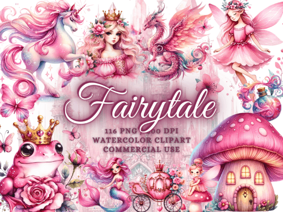 Download Fairytale Clipart Fairy Png Princess Png - Fairytale Collection