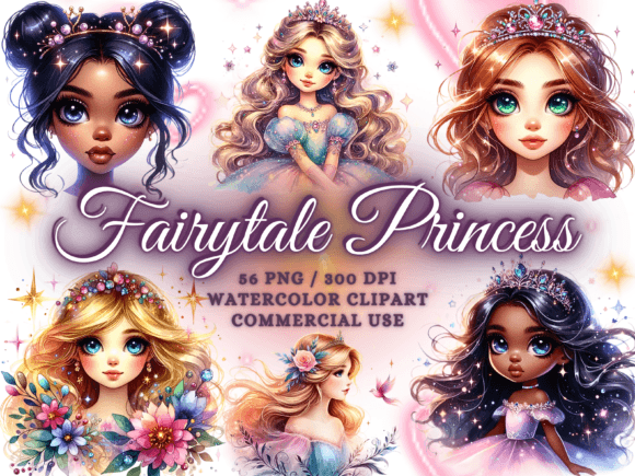 Download Fairytale Princess Clipart Princess Png - Fairytale Collection
