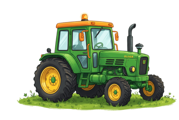 Download Farm Tractor Png |Cute Farm Clipart - Farm tractor png Collection