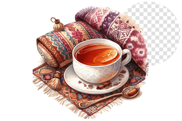 Download TeaJoy Eid Bliss Cozy Watercolor Cup - Cozy watercolor Collection