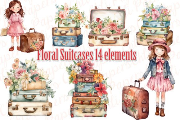 Download Suitcase Clipart,Vintage Suitcase Png, - Suitcase clipart Collection